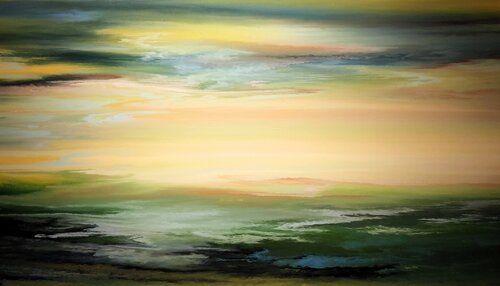 Warm atmosphere by Felix Günther, Painting for Sale on Singulart