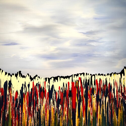 We connect us further di Felix Günther, Pittura in vendita su Singulart