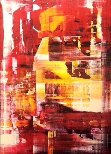 Luck and intelligence par Felix Günther, Peinture en vente sur Singulart