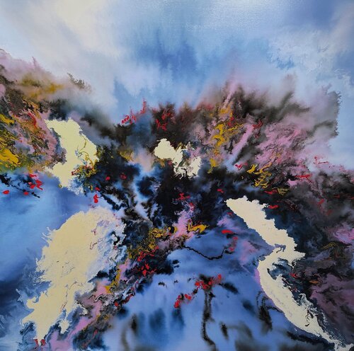Renewal time de Felix Günther, Pintura a la venta en Singulart