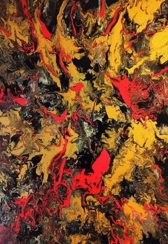 The impact on our emotions by Felix Günther, Painting for Sale on Singulart