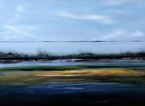 All ahead of us par Felix Günther, Peinture en vente sur Singulart