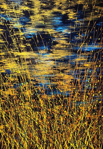 Autumn evening di Felix Günther, Pittura in vendita su Singulart