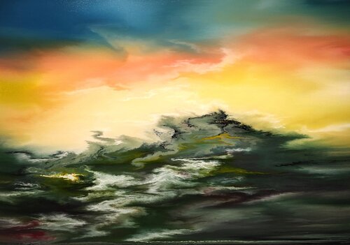 Traces of nature by Felix Günther, Painting for Sale on Singulart