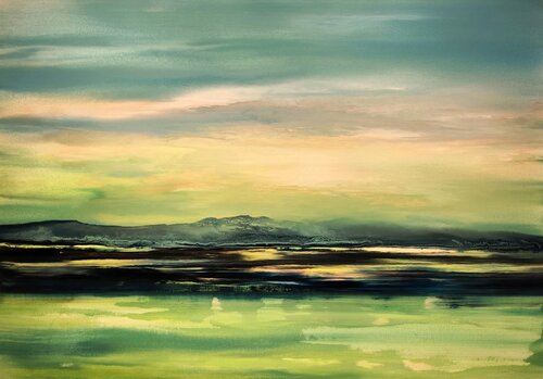 Peaceful atmosphere by Felix Günther, Painting for Sale on Singulart