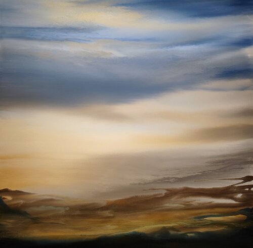 Wanderings of the soul van Felix Günther, Schilderij te koop op Singulart