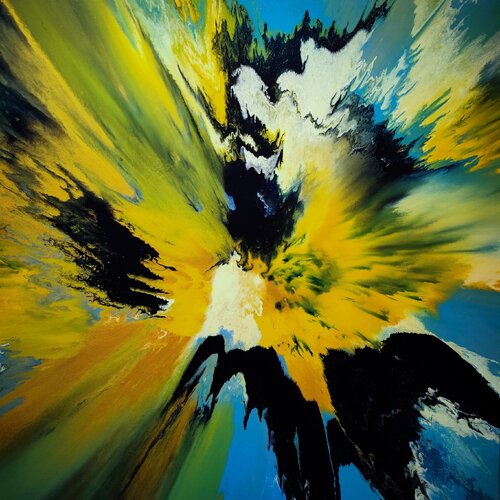 What pleases the eye refreshes the spirit de Felix Günther, Pintura a la venta en Singulart