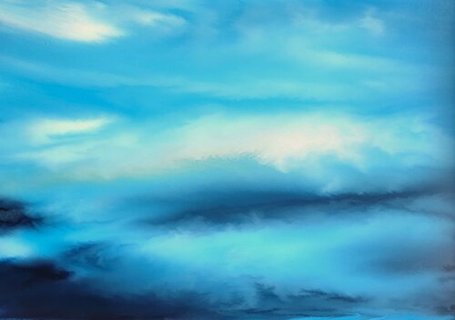 Blue world de Felix Günther, Pintura a la venta en Singulart