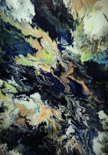 Wind through the night von Felix Günther, Malerei kaufen auf Singulart