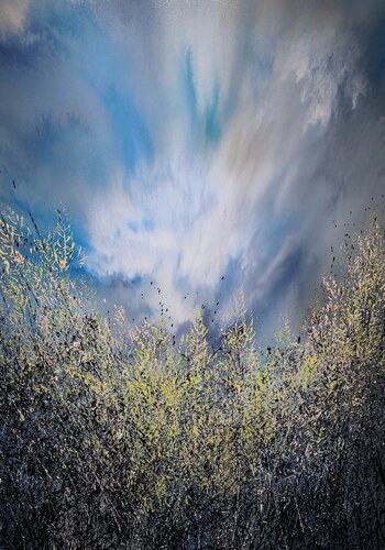 Spring is a true rebirth von Felix Günther, Malerei kaufen auf Singulart