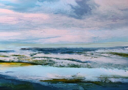 Solitude in the open nature van Felix Günther, Schilderij te koop op Singulart