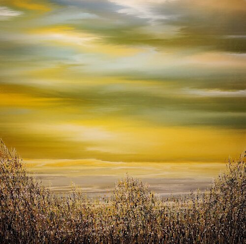 The sympathy and gratitude of nature van Felix Günther, Schilderij te koop op Singulart