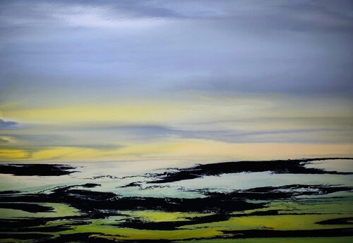 Gentle landscape by Felix Günther, Painting for Sale on Singulart