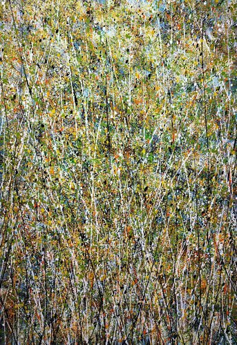 Field full of herbs van Felix Günther, Schilderij te koop op Singulart
