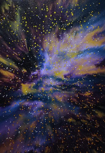 Part of the universe by Felix Günther, Painting for Sale on Singulart