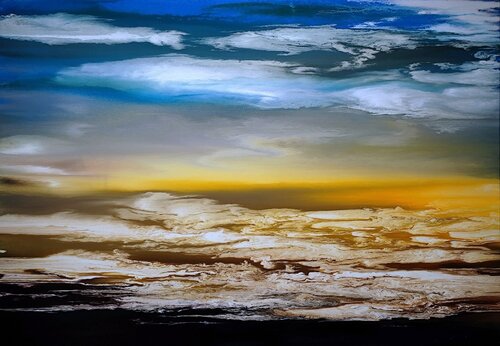 Healing expanse de Felix Günther, Pintura a la venta en Singulart