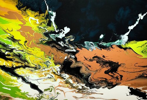 Nature in various forms di Felix Günther, Pittura in vendita su Singulart