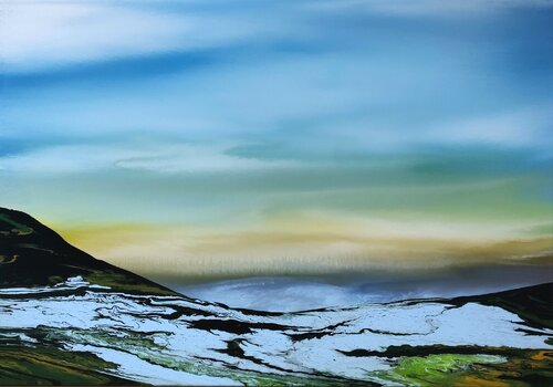 On the edge of the silent world by Felix Günther, Painting for Sale on Singulart