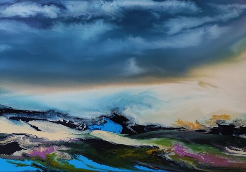 Effects of nature by Felix Günther, Painting for Sale on Singulart