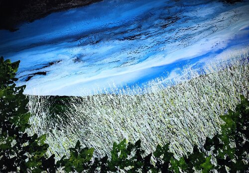 In the sky, wonders happen van Felix Günther, Schilderij te koop op Singulart