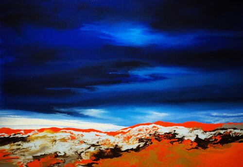 Silent Vastness von Felix Günther, Malerei kaufen auf Singulart