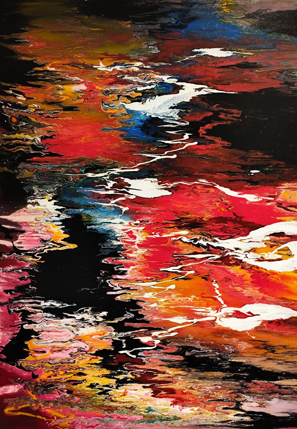 Everything is newly sorted Felix Günther Dipinto originale in vendita