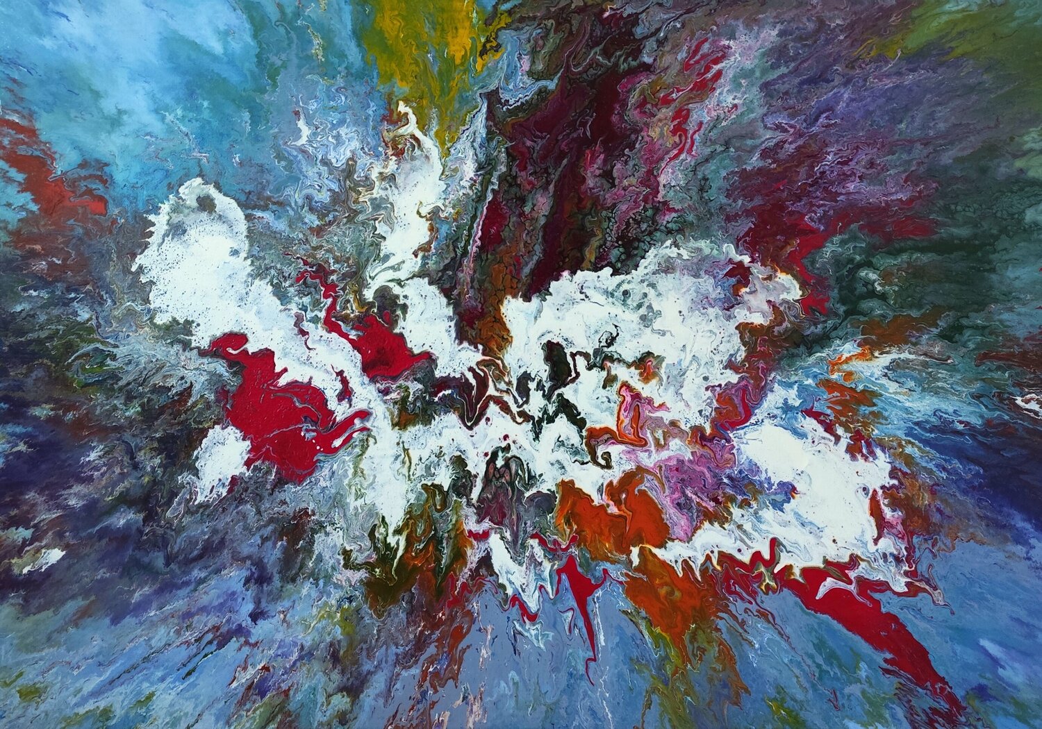 Exploding feeling Felix Günther オリジナル絵画 販売中