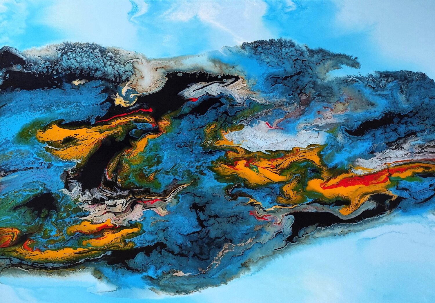 The world is full of wonders Felix Günther Originalgemälde zu verkaufen