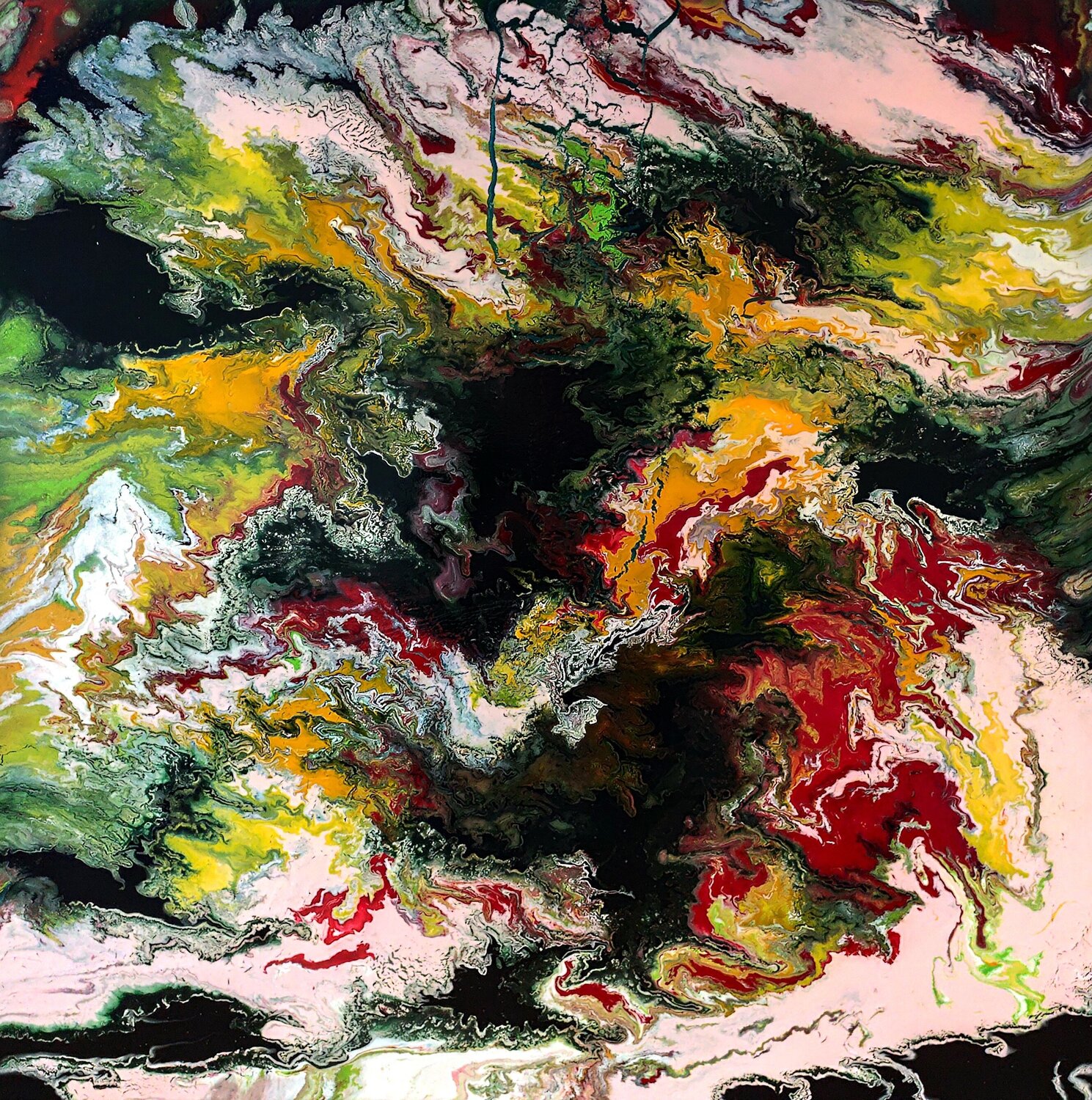Emotions in Acrylic Felix Günther Dipinto originale in vendita