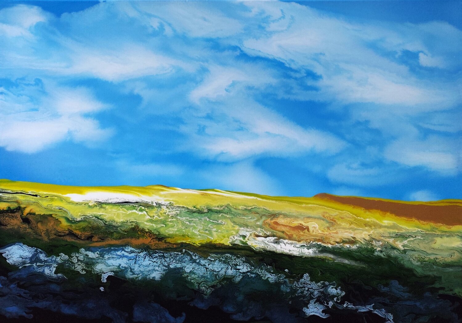 The Spring Day Felix Günther Pintura original en venta