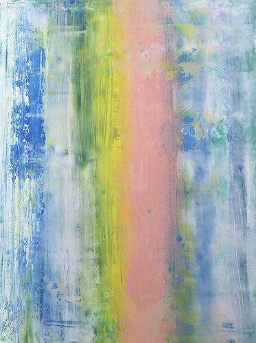 ZEN MEETS OIL – ÖL AUF PAPIER - Nr. 7 by Tanja Hoffmann, Painting for Sale on Singulart