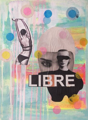 Mensch, Identität, Fragment Nr. 5 - Libre van Tanja Hoffmann, Andere media te koop op Singulart