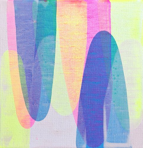 Mini Zenpolychromo 13 van Tanja Hoffmann, Schilderij te koop op Singulart