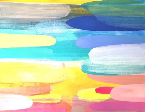 Zenpolychromo 32 van Tanja Hoffmann, Schilderij te koop op Singulart