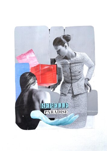 Mensch, Identität, Fragment Nr. 7 - Rebell  PARADISE par Tanja Hoffmann, Autres supports en vente sur Singulart