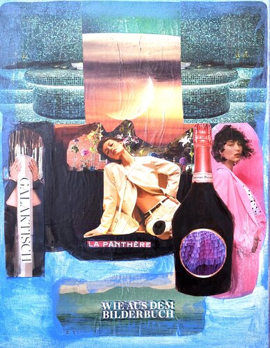 Mensch, Identität, Fragment Nr. 8 - Panthere van Tanja Hoffmann, Andere media te koop op Singulart