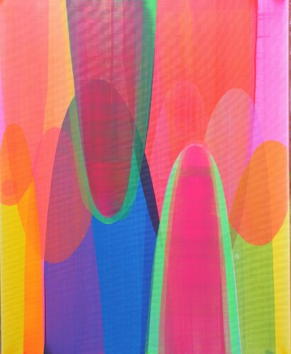 Zenpolychromo 41 par Tanja Hoffmann, Peinture en vente sur Singulart