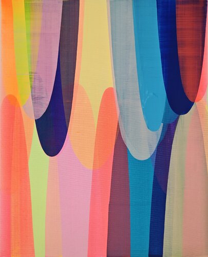 Zenpolychromo 57 par Tanja Hoffmann, Peinture en vente sur Singulart