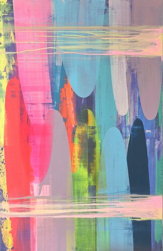 Zenpolychromo 59 par Tanja Hoffmann, Peinture en vente sur Singulart