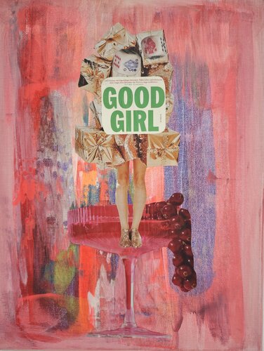Mensch, Identität, Fragment Nr. 18 - Good Girl par Tanja Hoffmann, Peinture en vente sur Singulart