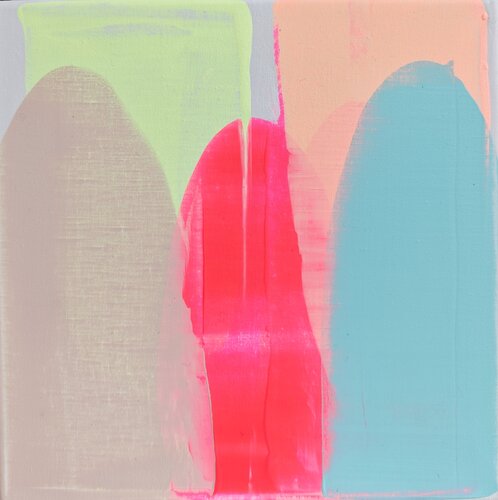 Zenpolychromo Mini 227 par Tanja Hoffmann, Peinture en vente sur Singulart