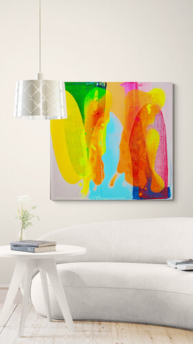 Zoom Nr. 1 - Zenpolychromo par Tanja Hoffmann, Digital en vente sur Singulart