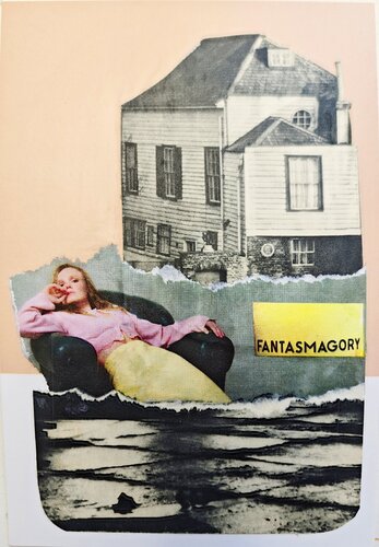 Fragmente des Sein Nr. 18 - Fantasmagory di Tanja Hoffmann, Opera su carta in vendita su Singulart