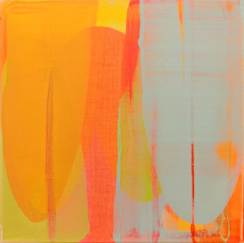Zenpolychromo Mini 228 par Tanja Hoffmann, Peinture en vente sur Singulart
