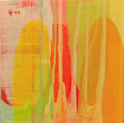 Zenpolychromo Mini 229 par Tanja Hoffmann, Peinture en vente sur Singulart