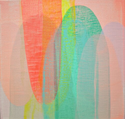 Zenpolychromo Mini 238 par Tanja Hoffmann, Peinture en vente sur Singulart