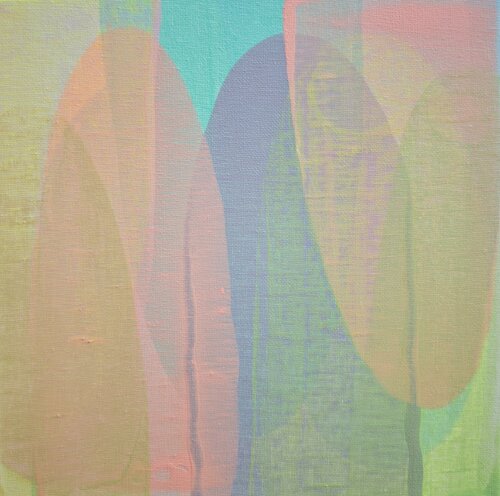 Zenpolychromo Mini 239 par Tanja Hoffmann, Peinture en vente sur Singulart