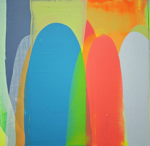 Zenpolychromo Mini 253 by Tanja Hoffmann, Painting for Sale on Singulart