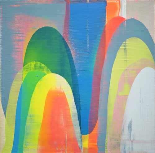 Zenpolychromo Mini 243 by Tanja Hoffmann, Painting for Sale on Singulart