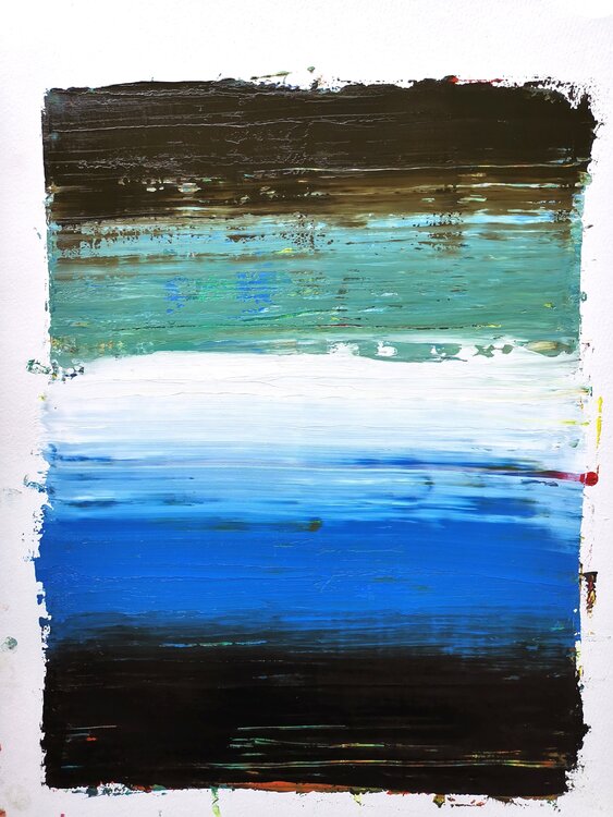 ZEN MEETS OIL – ÖL AUF PAPIER - Nr. 15 Tanja Hoffmann